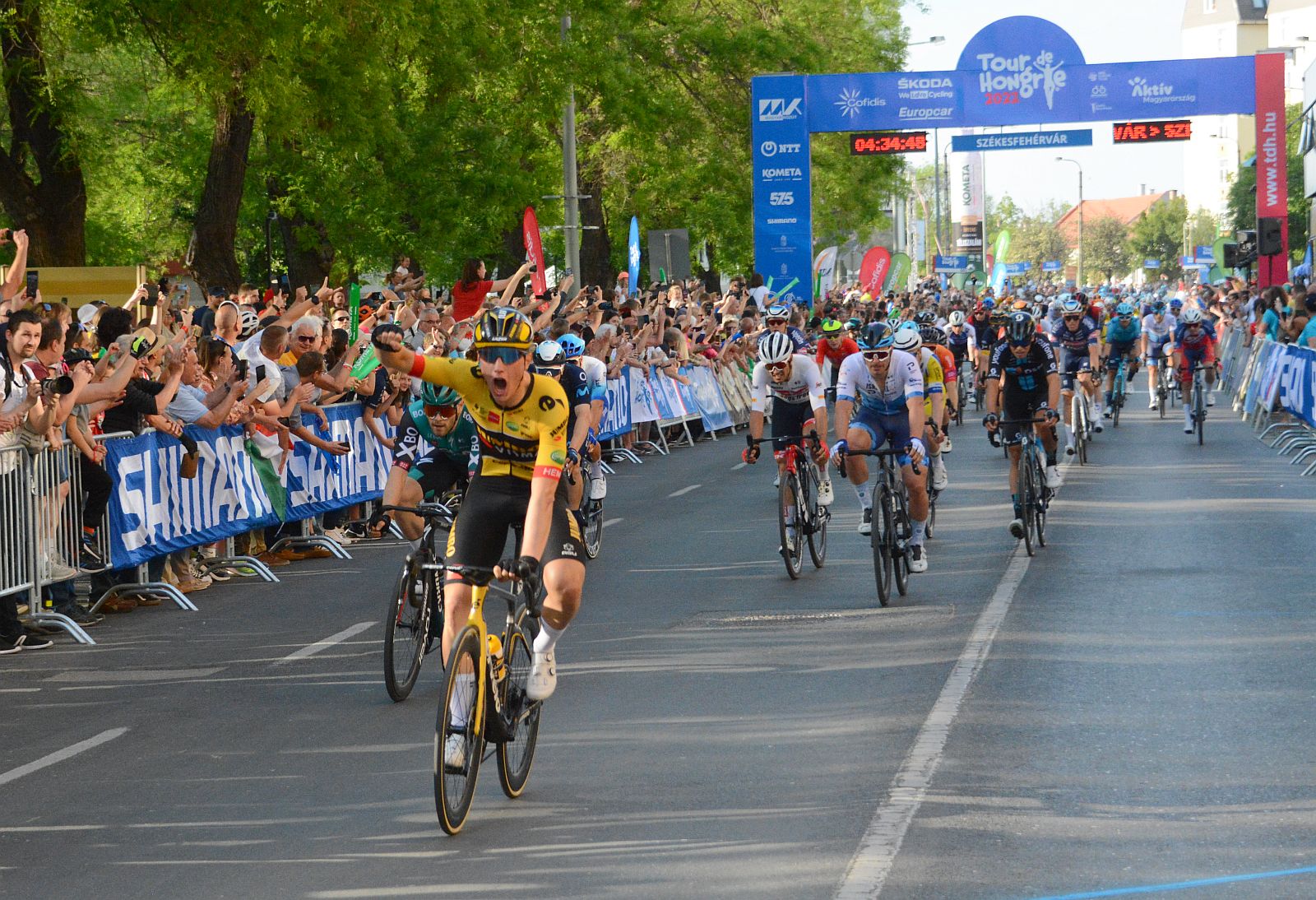 Végletekig kiélezett hajrával ért véget a Tour de Hongrie székesfehérvári befutója